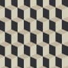 Cubes Canvas Roman blind