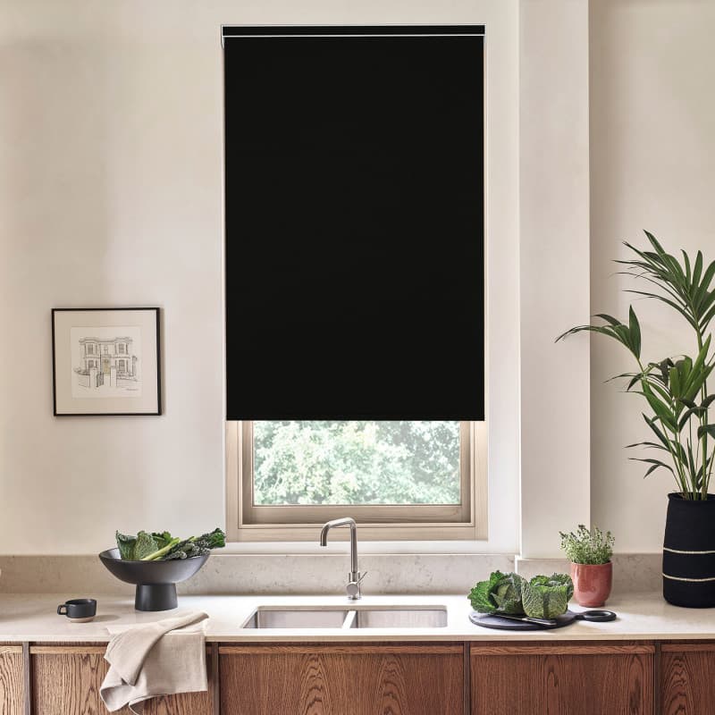 Zelda Liquorice Roller Blind