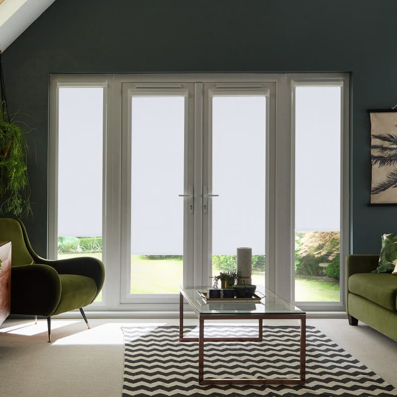 Acacia Pure White Roller Blind