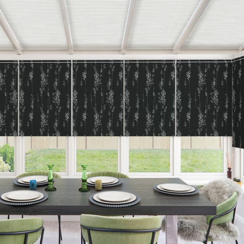 Somma Noir Roller Blind