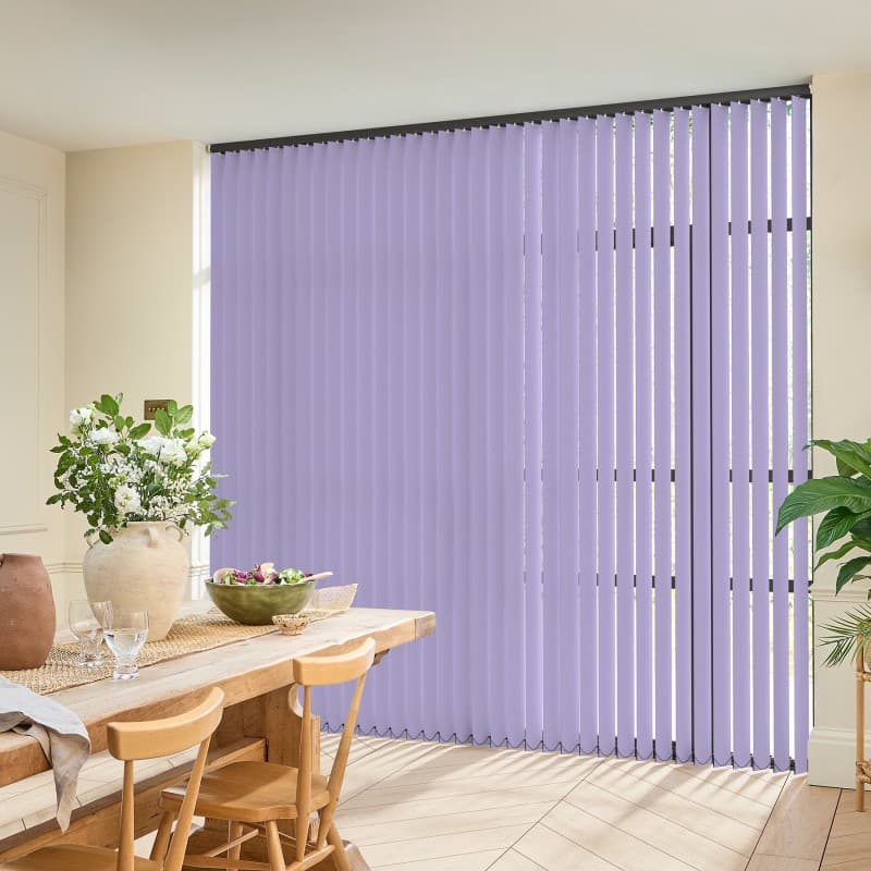 Acacia Blackout Lilac Vertical blind