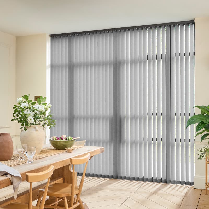 Calder Grey Vertical Blind
