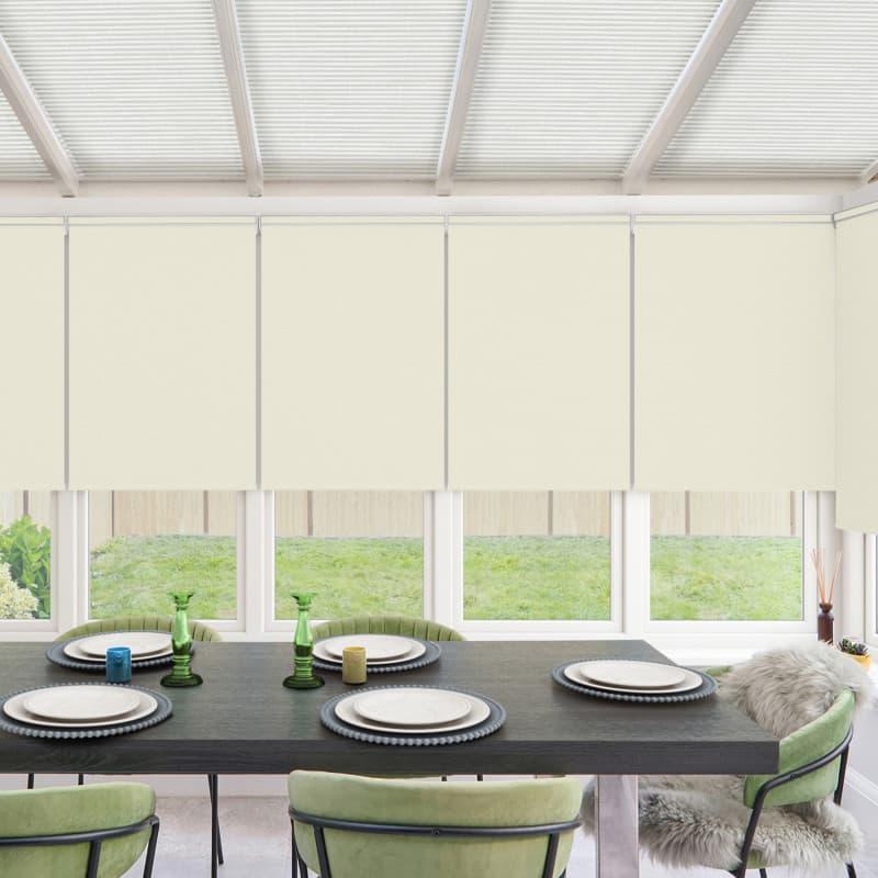 Taylor Blackout Cream Roller Blind