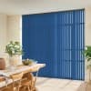 Acacia Blackout Royal Blue Vertical blind