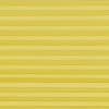 Yellow pleated cellular blind spanning the frame, horizontal accordion folds with textured fabric; fully lowered and closed, softly diffusing light in a neutral, evenly lit interior close-up with no visible view.