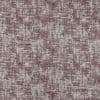 Mottled woven fabric with mauve-and-light-gray crosshatch pattern (curtain- or wallpaper-like) — lying flat and static — evenly lit close-up showing coarse textured surface across the entire frame.