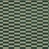 Textured woven fabric with alternating dark green and beige rectangular bands forming a tight checkerboard, repeating across a flat, evenly lit close-up surface.