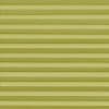 Horizontal pleated blinds (pale yellow‑green), fully lowered and closed with evenly spaced folds, filtering diffuse indoor light and filling the window area; no view visible.