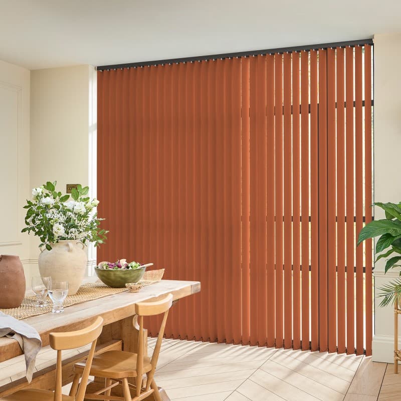 Acacia Rust Vertical blind