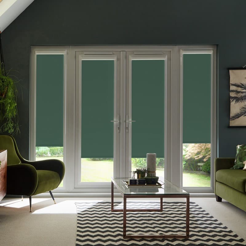 Acacia Blackout Pine Roller Blind