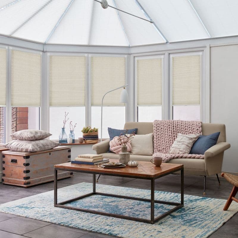 Crush Pearl Pleated blind