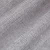 Grey textured curtain fabric, linen-like, draped in gentle vertical folds, showing a crosshatch weave; soft light highlights subtle shading and texture in a close-up studio setting.