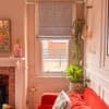 Inkdrop Ivory Roman blind