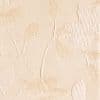 Embossed beige wallpaper covers a wall with a raised leaf-and-branch pattern; soft, diffuse indoor lighting highlights subtle woven textile texture, suggesting a bedroom or living space.