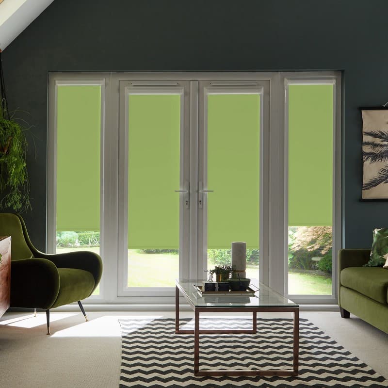 Acacia Blackout Green Roller Blind
