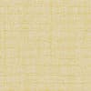 Woven fabric swatch displays a subtle crosshatched weave of pale yellow and light beige threads; close-up view emphasizes a soft textured grid with slight irregularities.