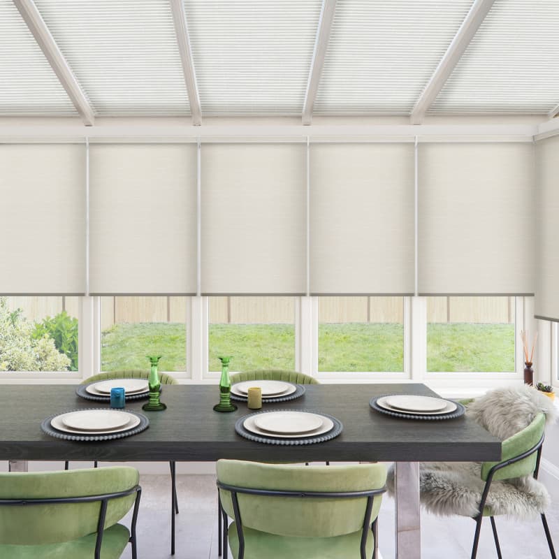 Riven Clay Roller Blind
