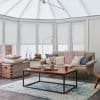Seren White Pleated blind