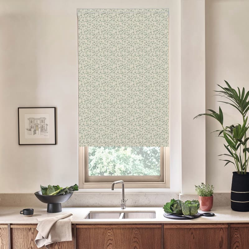 Tilly Blackout Sage Roller Blind