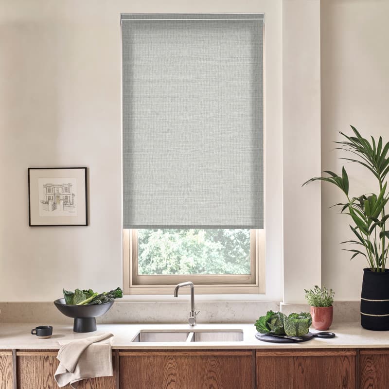 Carmie Pewter Roller Blind