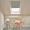 Crush Taupe Pleated blind