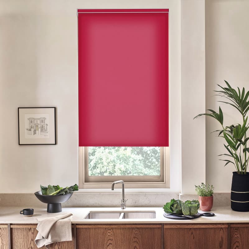 Acacia Poppy Roller Blind