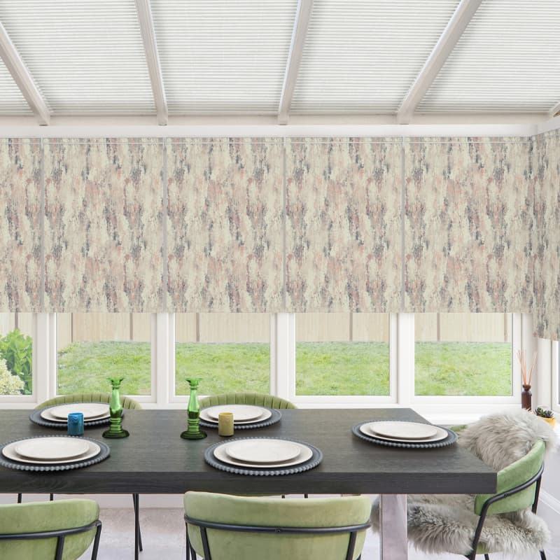 Wonder Blackout Blush Roller Blind