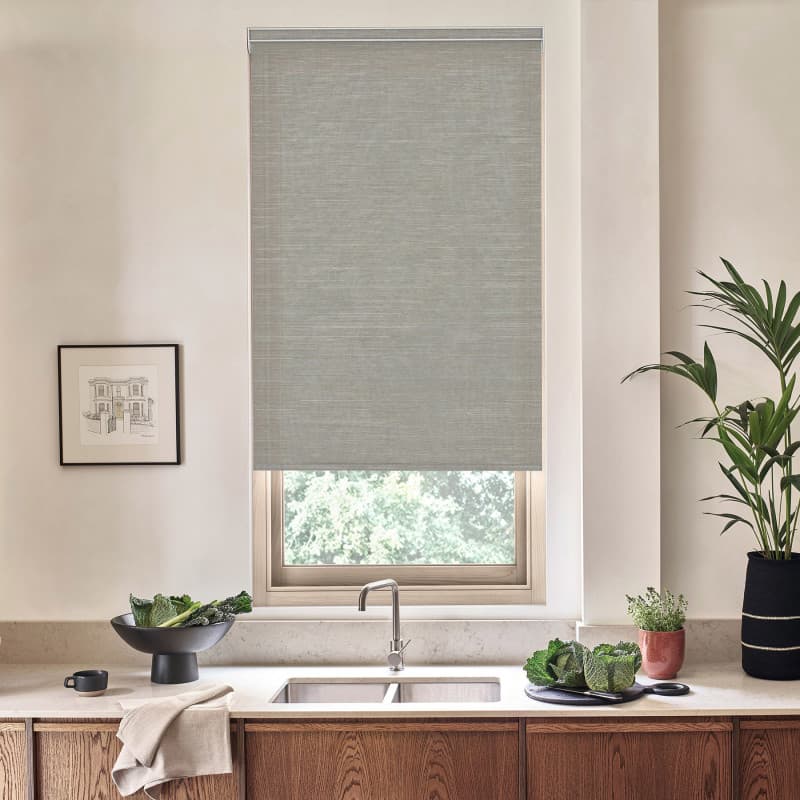 Hickory Smoke Roller Blind