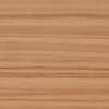 Veneered wood panel with horizontal light-and-dark grain, lying flat and filling the frame, under warm even indoor lighting, no other objects or context visible.