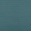 Teal woven fabric with dense small light-gray triangular motifs, lying flat to display a tight weave; close-up view under even neutral lighting, filling the frame.