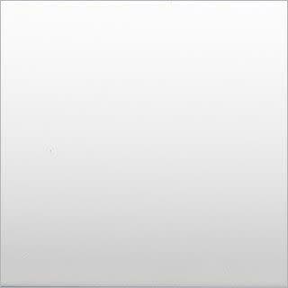 White square panel with a subtle gradient toward the bottom — blank and uniformly illuminated — set against a neutral light background, faint bottom shadow suggesting gentle overhead lighting.