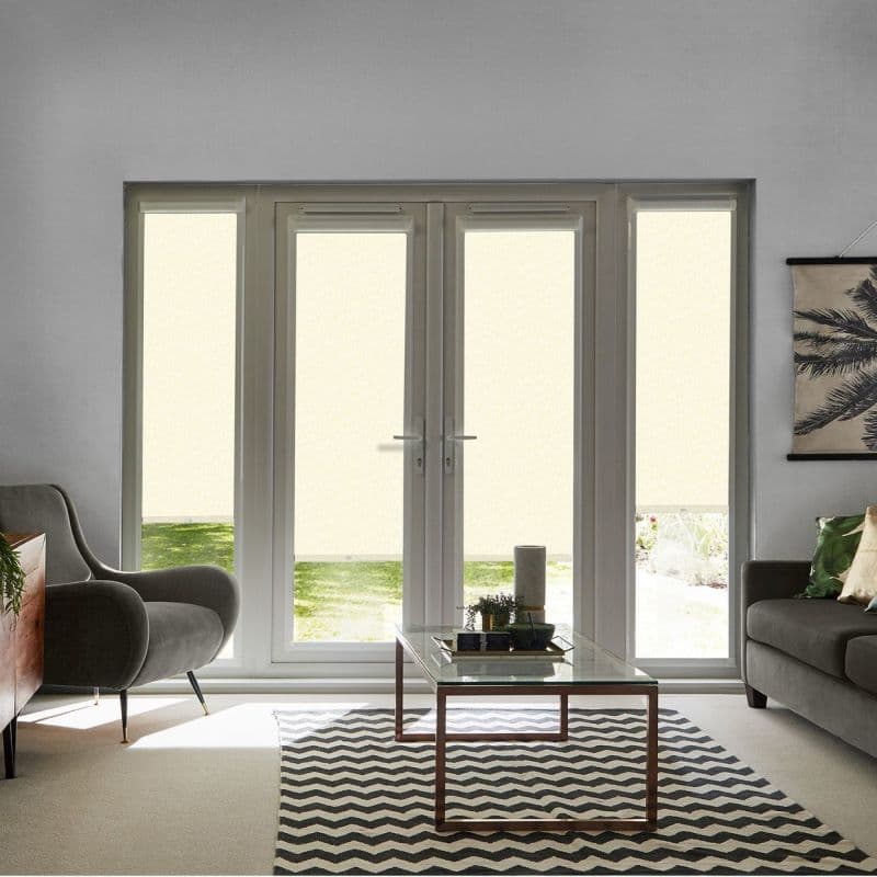 Lopez Ivory Perfect Fit Roller blind