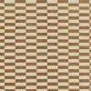 Textured brown-and-cream rectangular panels forming a tight checkerboard grid, repeating across the surface and covering the view, suggesting a flat, evenly lit patterned wall or floor.