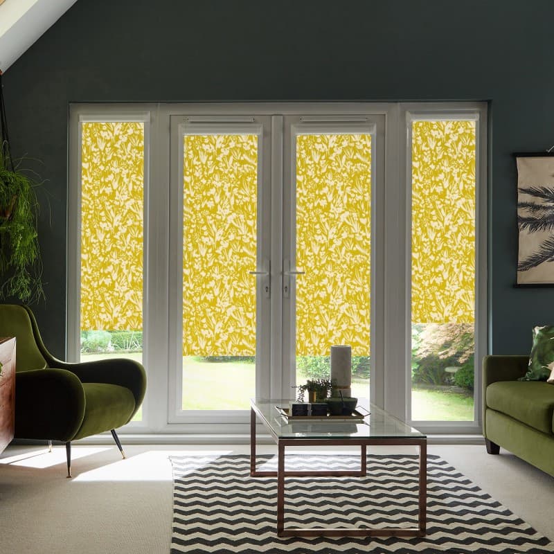 Vallie Chartreuse Roller Blind