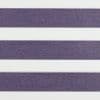 Striped fabric panels: wide textured purple and smooth white horizontal bands—alternating across the surface—close-up, evenly lit, flat view with no visible surroundings.