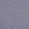 A bluish-gray, horizontally ribbed fabric or wallpaper covering the entire frame; fine woven texture visible, lying flat and uniform, photographed close-up under soft, even indoor lighting.