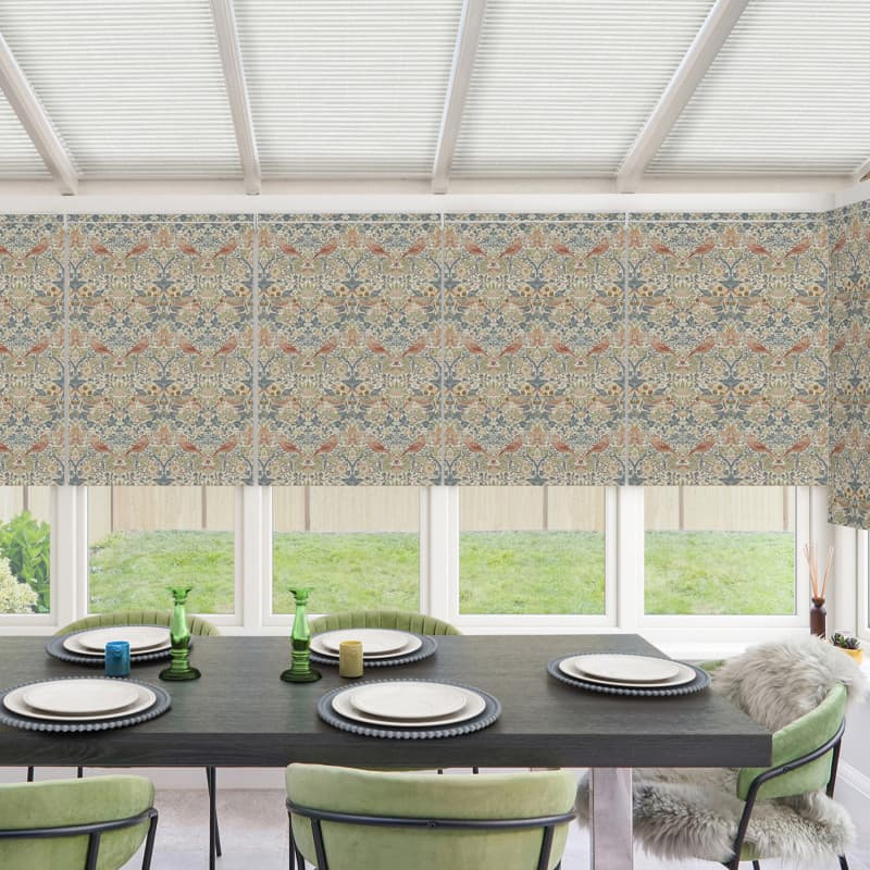 Strawberry Thief Blackout Dawn Roller Blind