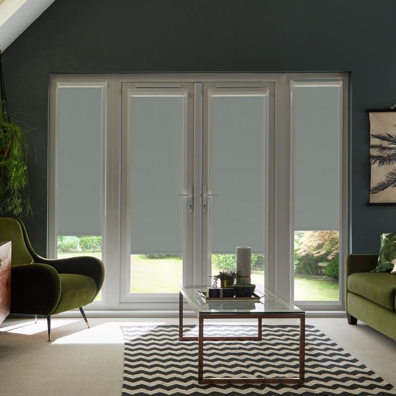 Warren Dark Grey Roller Blind