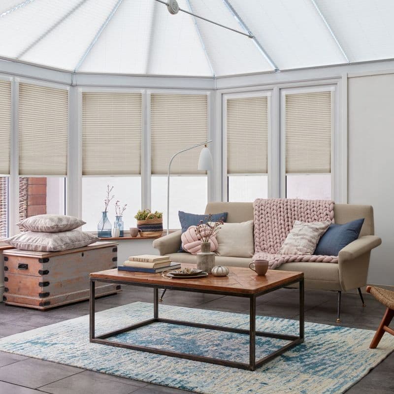 Eira Natural Pleated blind