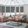 Radiance Dark Silver Pleated blind