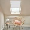 Trent White Pleated blind