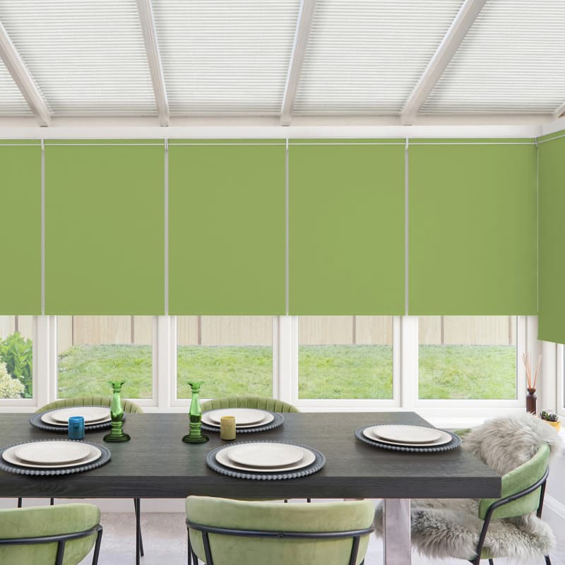 Acacia Blackout Green Roller Blind