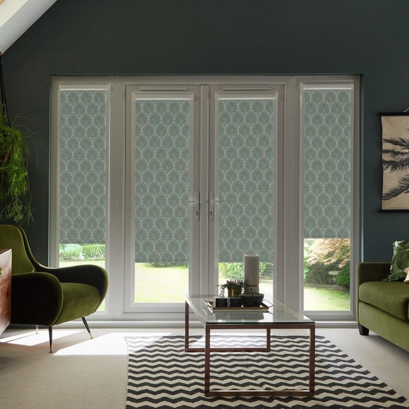 Elodie Green Roller Blind