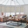 Shimmer Taupe Pleated blind