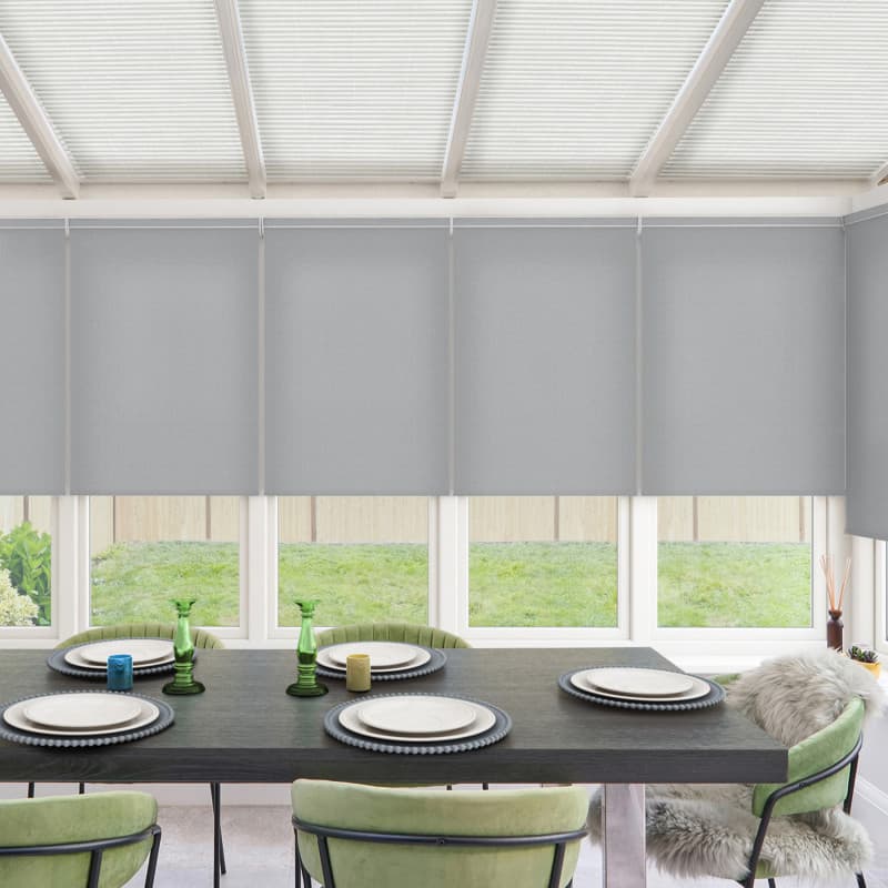 Stratford Grey Roller Blind