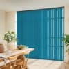 Acacia Blackout Teal Vertical blind