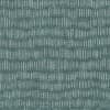 Teal-gray woven textile displaying repeating horizontal ribbed rows, creating subtle raised and recessed ridges across a close-up surface with fine crosshatch threads and soft, matte texture.