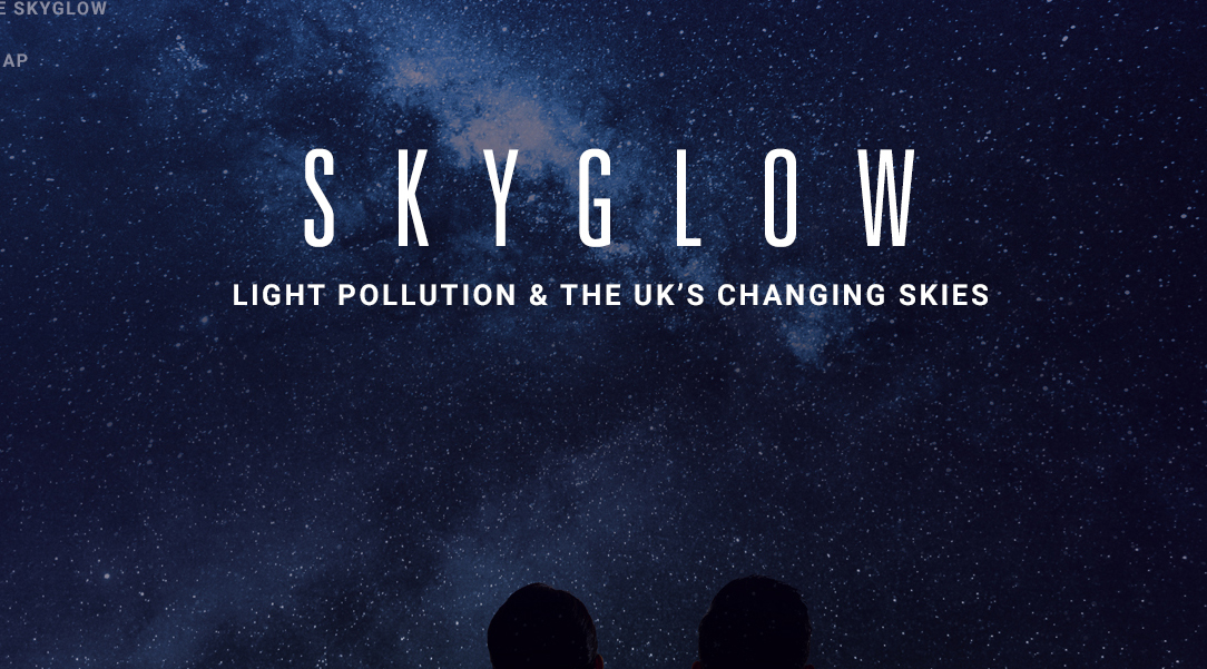 Skyglow See light pollution across the UK Hillarys